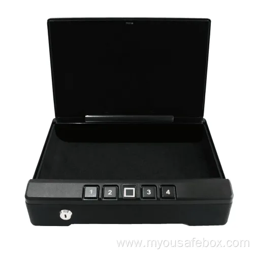 100% Full Inspection Portable Mini Pistol Safe Box Factory in China